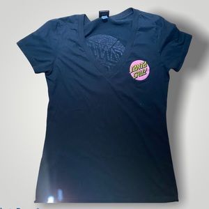 SANTA CRUZ WOMEN V-NECK